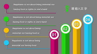 PPT信息圖 軟件與信息服務行業(yè)的視覺化呈現(xiàn)